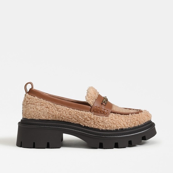 Women's Tan and Brown Loafers - Picture 2 of 10